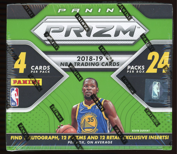 2018-19 Panini Prizm Basketball Retail Box