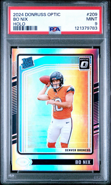 2024 Donruss Optic Bo Nix Holo #209