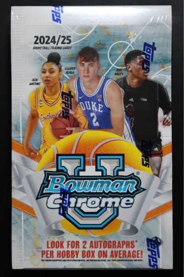 2024-25 Bowman Chrome U Basketball Box - New, Sealed, Unopened - In Hand