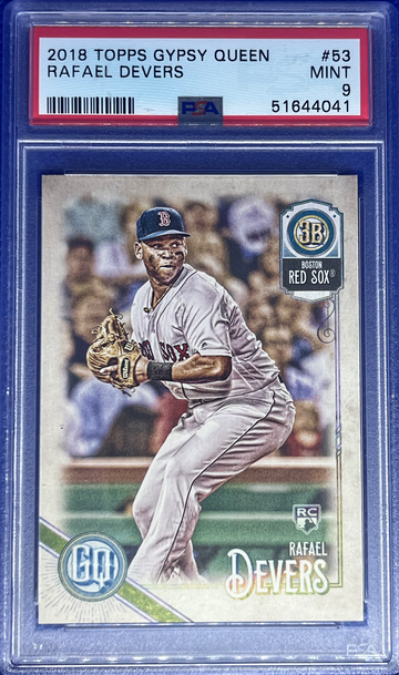 2018 Topps Gypsy Queen Rafael Devers PSA 9 Rookie