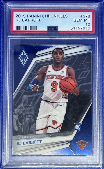 2019 Panini Chronicles RJ Barrett PSA 10 Rookie