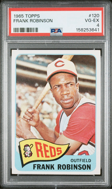 1965 TOPPS FRANK ROBINSON #120 PSA 4