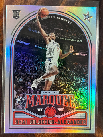 SHAI GILGEOUS-ALEXANDER 2018-19 PANINI CHRONICLES MARQUEE ROOKIE RC #267