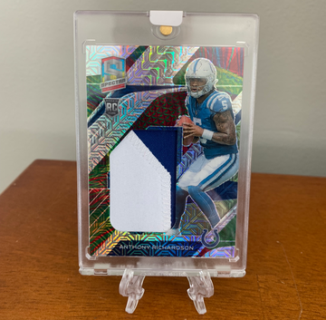 2023 Panini Spectra Anthony Richardson Monumental Meta Prizm Patch RC /25