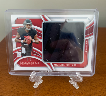 2024 Panini Immaculate Collection Michael Penix Jr Gloves Rookie Patch RC /5