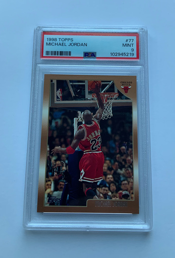 1998 Topps Michael Jordan #77 PSA 9