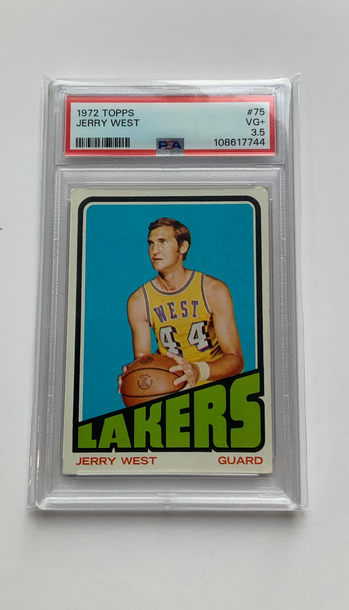 1972 Topps Jerry West #75 PSA 3.5