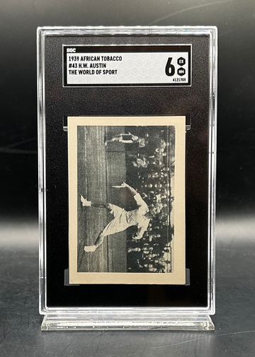 1939 African Tobacco H.W. Austin #43 Tennis HOF World of Sport SGC 6
