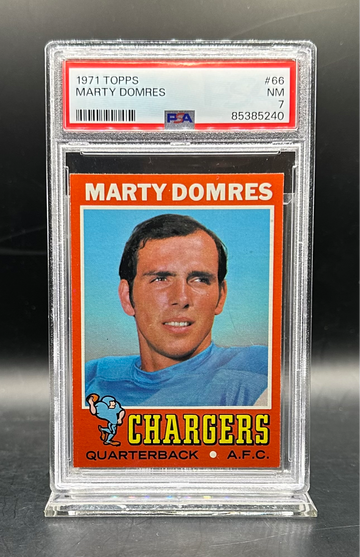 1971 Topps Marty Domres Rookie #66 PSA 7 San Diego Chargers