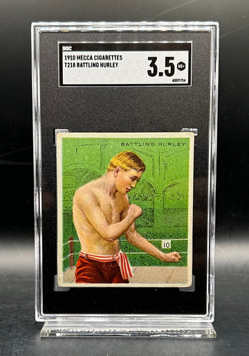 1910 Mecca Cigarettes T218 Battling Hurley SGC 3.5 Centered Great Eye Appeal