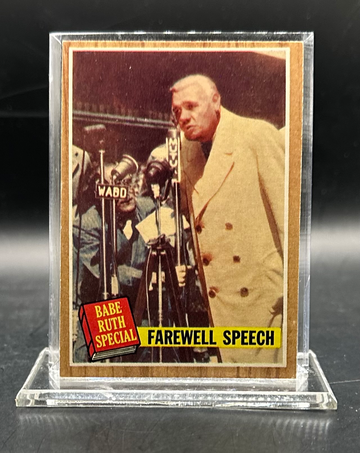 1962 Topps  #144 Records Set By Babe Ruth Special Red Sox New York Yankees