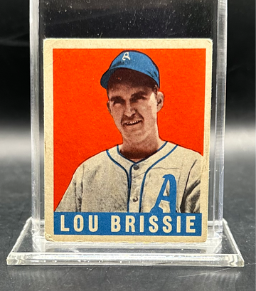 1948 leaf  #31 LOU BRISSIE Rookie RC Philadelphia A's Pitcher