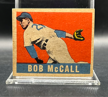 1949 Leaf #57 Bob McCall RC Rookie Chicago Cubs