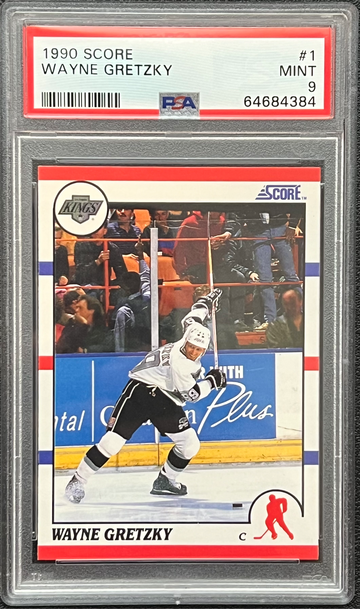 1990 Scorr American Wayne Gretzky #1 PSA 9 Kings
