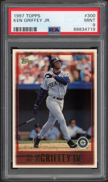 1997 Topps Ken Griffey Jr. #300 PSA 9 Mariners
