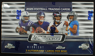 🌟 2023 Topps Composite Football Hobby Box SEALED - 3 Autos - STROUD BRADY AR?