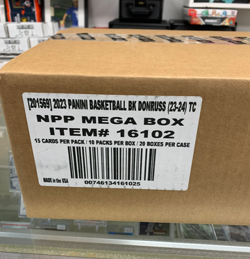 2023-24 Donruss Basketball Mega Box Sealed Case -20 boxes 