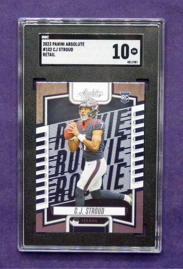 2023 Panini Absolute C J Stroud SGC 10