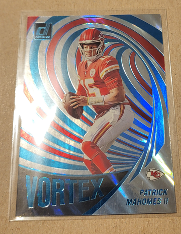 2023 Donruss Mahomes Vortex lava /10