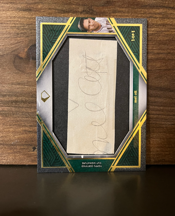 Mel Ott 2024 Topps Diamond Icons 1/1 one of one Cut Auto