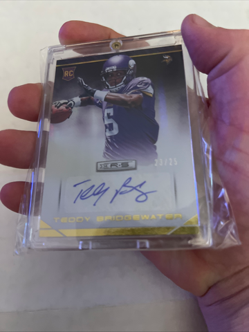 TEDDY BRIDGEWATER 2014 PANINI ROOKIES & STARS 