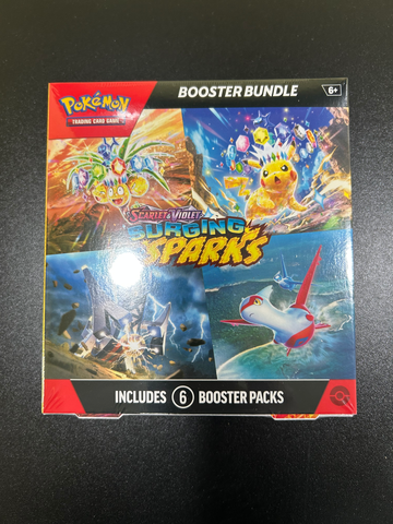 POKEMON SURGING SPARKS SV8 Booster Bundle