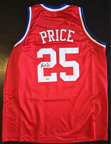 Mark Price Rare Signed Allstar Jersey Beckett COA 