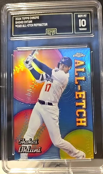 2024 Topps Chrome - All-Etch #CAE-1 Shohei Ohtani GMA 10 GEM MINT !