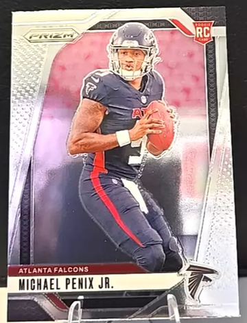 2024 Panini NFL Prizm Michael Penix Jr. RC #378 Atlanta Falcons Base Rookie Card