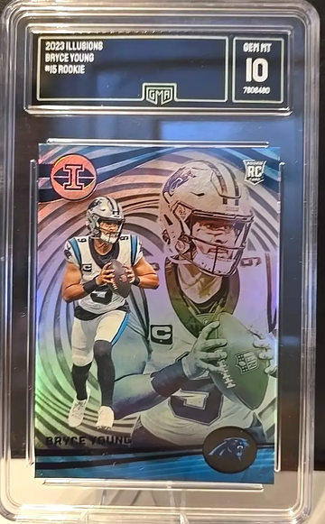 Bryce Young 2023 Panini Illusions Rookie Card GMA 10 🔥 Panthers #15 GEM MINT
