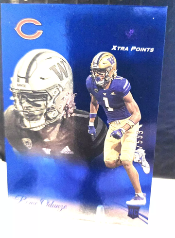 2024 Panini Prestige Rookie BLUE Xtra Points #310 Rome Odunze /599 Bears Huskies