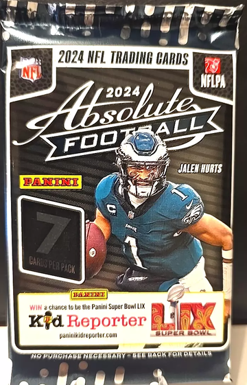 2024 Panini Absolute Football - 7 Card Pack - Sealed - Possible Kaboom/Explosive