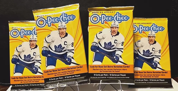 (Lot of 4) 2022-2023 O-Pee-Chee Hockey Trading 8 Cards Per Pack