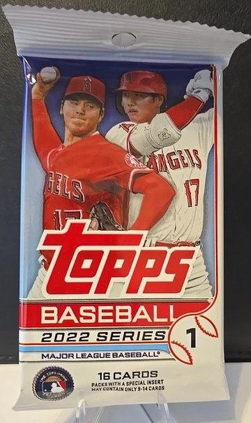 2022 TOPPS SERIES 1 BASEBALL FACTORY SEALED 16 Card Pack Platinum? Print plates?