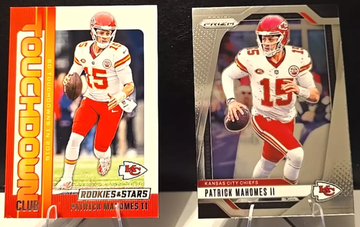 Patrick Mahomes 2024 Touchdown Club AND 2024 Prizm 2 KC Chiefs