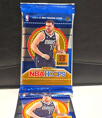 2024-25 Panini NBA Hoops Retail Single Pack 8 Cards