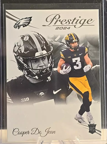 2024 Panini Prestige - Rookies Cooper DeJean #317 (RC) Eagles Iowa