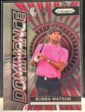 2024 Prizm LIV Golf Bubba Watson Dominance