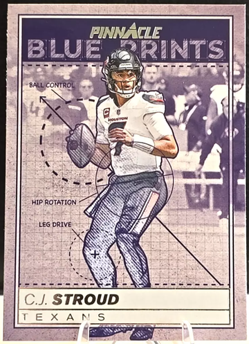 2024 Panini Encore Pinnacle C.J. Stroud Blue Prints #9 - Texans