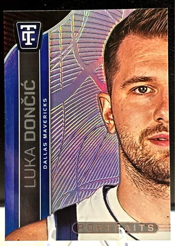 2024-25 Totally Certified Portraits Luka Doncic Dallas Mavericks #10