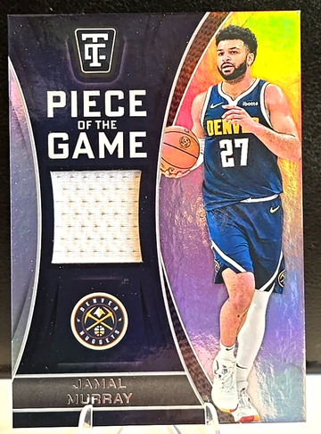 2024-25 Totally Certified Piece Of The Game- Game Worn/Used Jamal Murray Nuggets