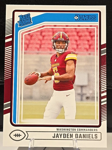 2024 Panini Donruss - Rated Rookie Jayden Daniels #389 (RC) Commanders