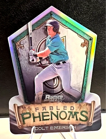 2024 Bowman's Best Baseball Colt Emerson Fabled Phenoms FP-16 Seattle Mariners