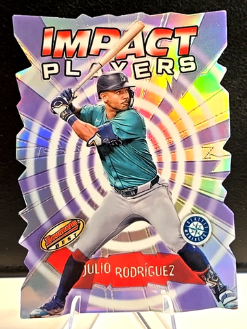2024 Bowman’s Best Julio Rodriguez Impact Players Card# IP-30 MARINERS!