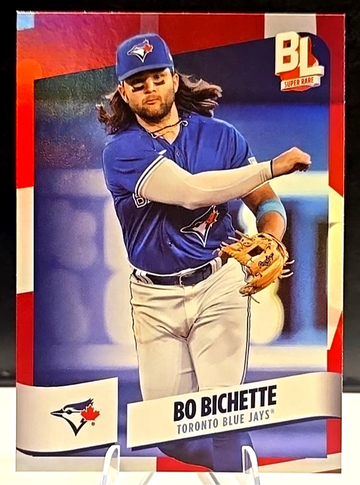 Bo Bichette  2024 Topps Big League  Super Rare  Red Foil  #294  Blue Jays