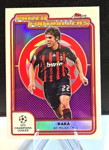 Kaka  2024-25 Topps Finest UEFA Club Competitions  Prized Footballers  AC Milan