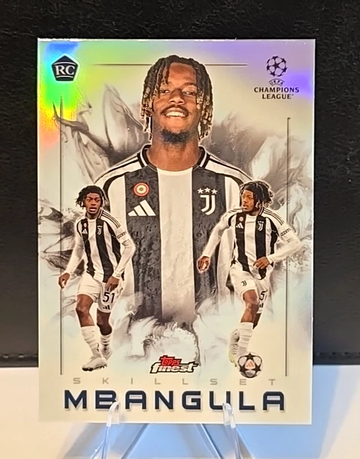 Samuel Mbangula  2024-25 Topps Finest UEFA  Club Competitions  Skillset  RC  Juventus