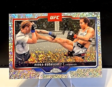 Piera Rodriguez 2025 Topps Chrome UFC  #135  Speckle Refractor SSP  /250 