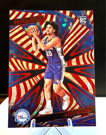 2024-25 Revolution  Jared McCain  #124  Chinese New Year SP  76ers 