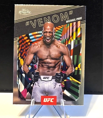 2025 Topps Chrome UFC  Michael "Venom" Page  AKA SP 